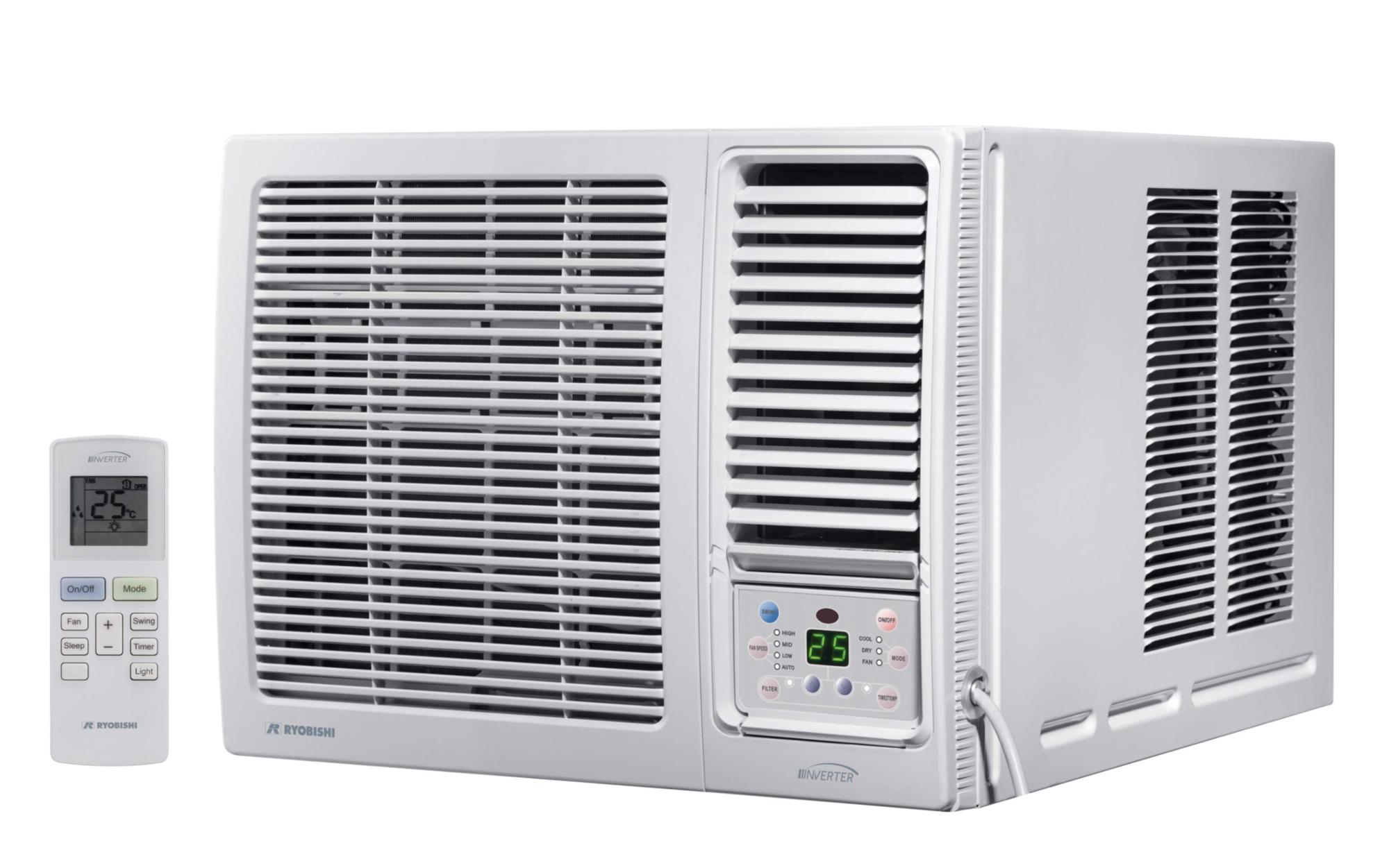 RB-07VA 3/4HP Inverter Window Type Air Conditioner with Remote Control ...